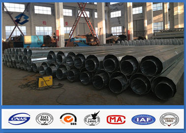 Electrical steel transmission poles Steel Q345 Material ASTM A 123 Galvanized